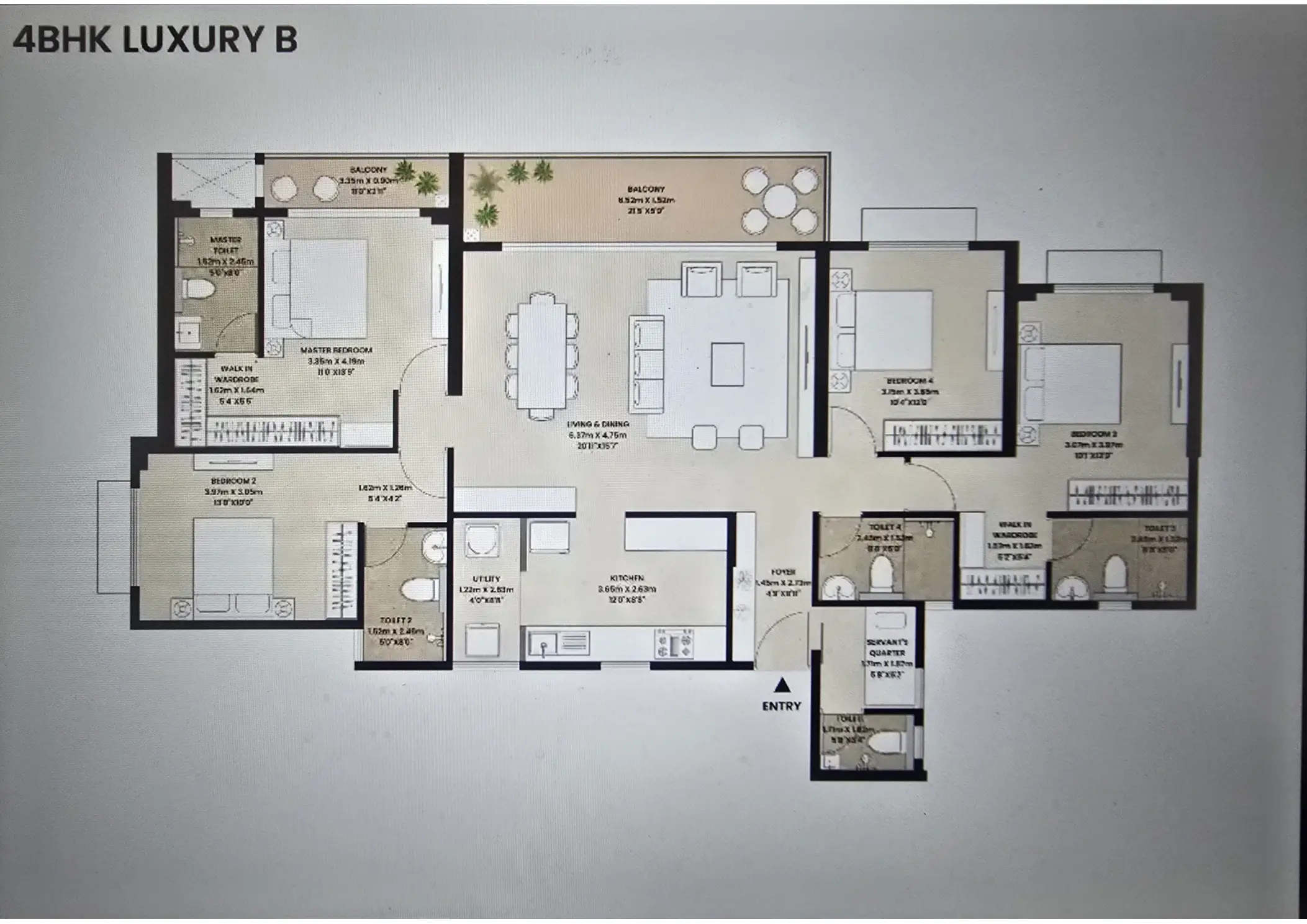 4 BHK Luxury B