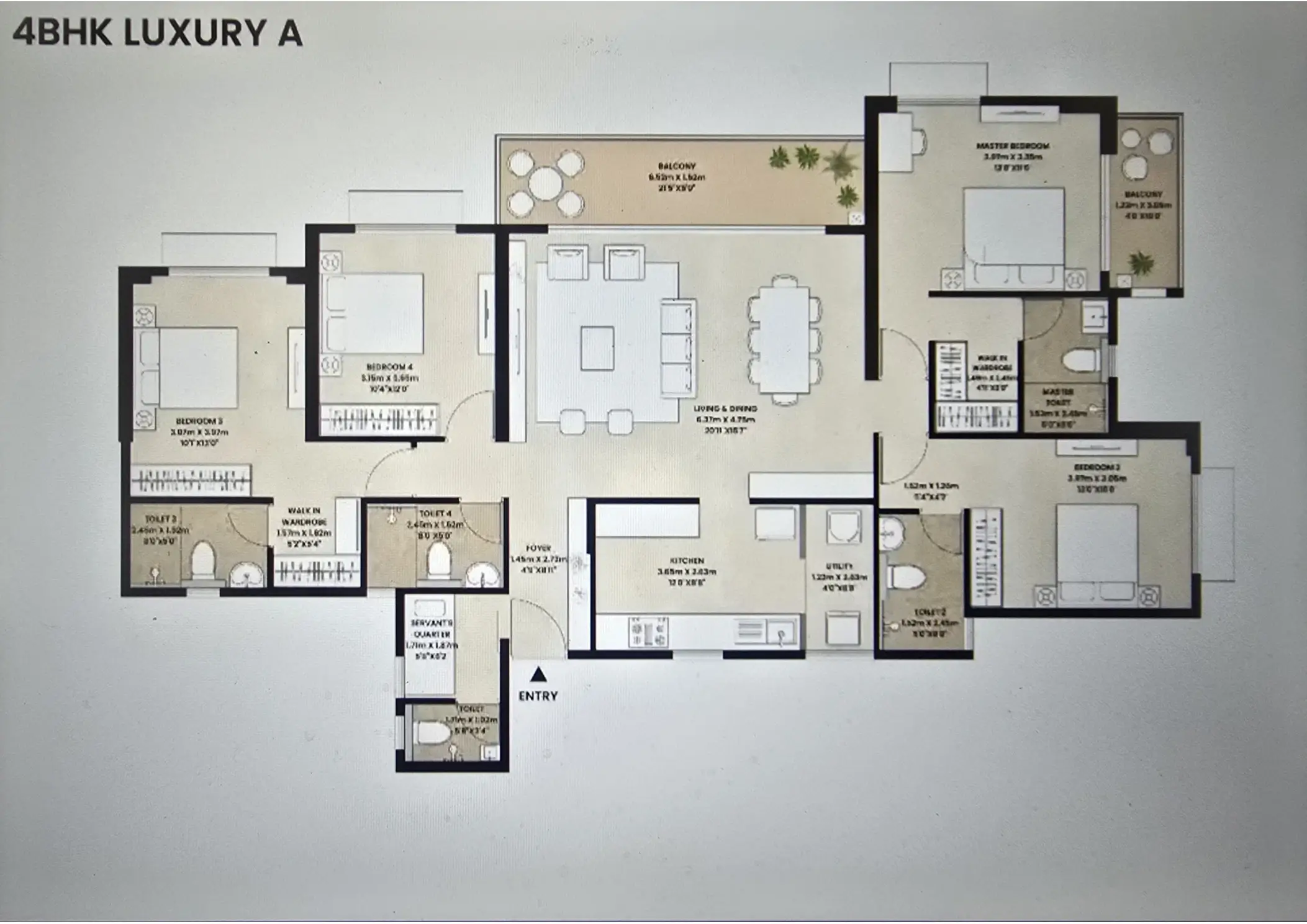 4 BHK Luxury A